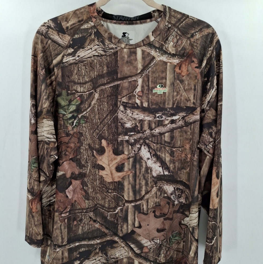 Mossy Oak X Starter XXXL Break Up Camo‎ Shirt